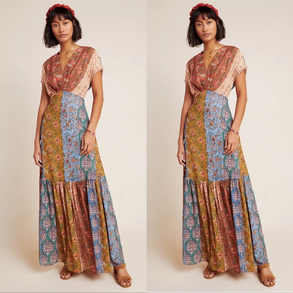 Anthropologie Sachin & Babi Angelica Maxi Dress